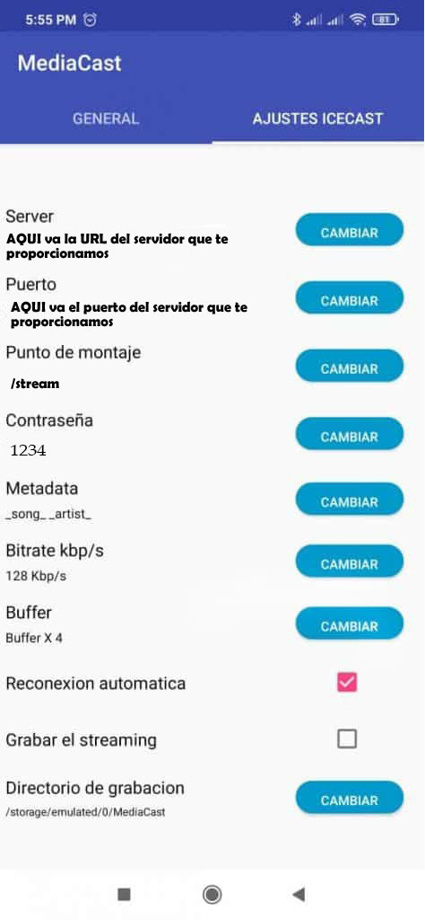 https://clientes.masservidor.com.ar/images/tutoriales/sonicpanel/Android/mediacast-2.gif